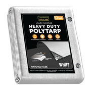 White Poly Tarp 16' x 30'