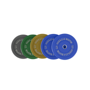MAJOR FITNESS Low Bounce Bumper Plates Olympic Weight Plates Set