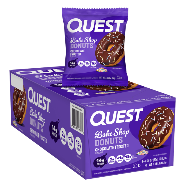 Bake Shop Chocolate Frosted Donuts