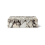 Kaia Marble Plinth Block Large Coffee Table