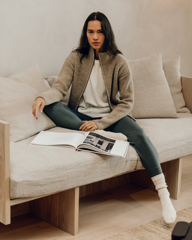 The Womens Fisherman Full Zip