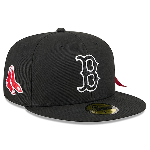 Men's Boston Red Sox New Era x Alpha Industries Black 59FIFTY Fitted Hat