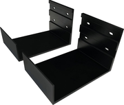 VIVIDSTORM Electric Tension Floor Screen Wall Mount Bracket Set – Sturdy Aluminum Alloy Wall Mount for Motorized Floor Rising Screens