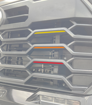 TRD Grille TRI-Color Line Inserts Fits 2022-2026 Toyota Tundra & 2023-2026 Toyota Sequoia