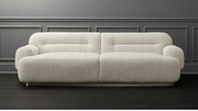 Logan Grey Boucle Sofa