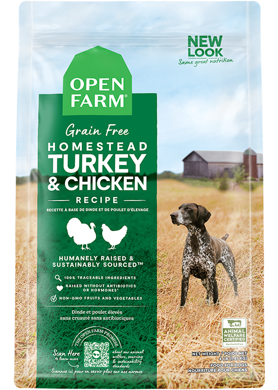 Homestead Turkey & Chicken Grain-Free Dry Dog Food