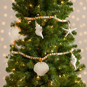 Coastal Beaded Tree Garland