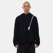 Inex Hooded Top in Black