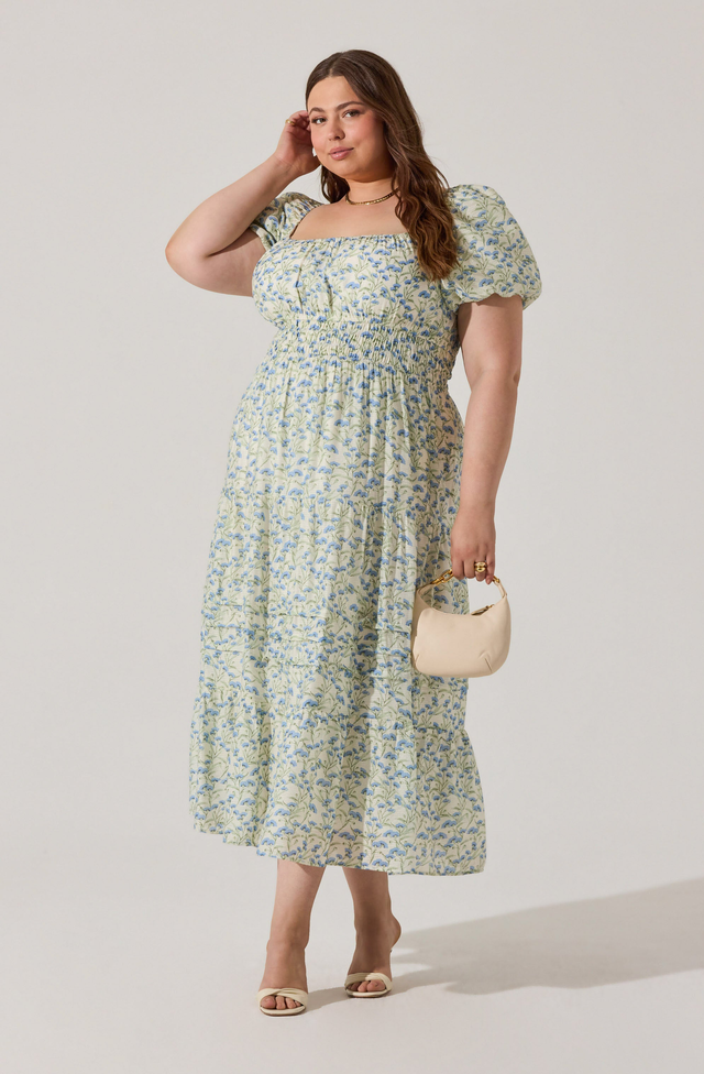 Florentina Floral Tiered Maxi Dress