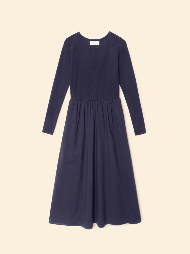 Navy Zandra Dress