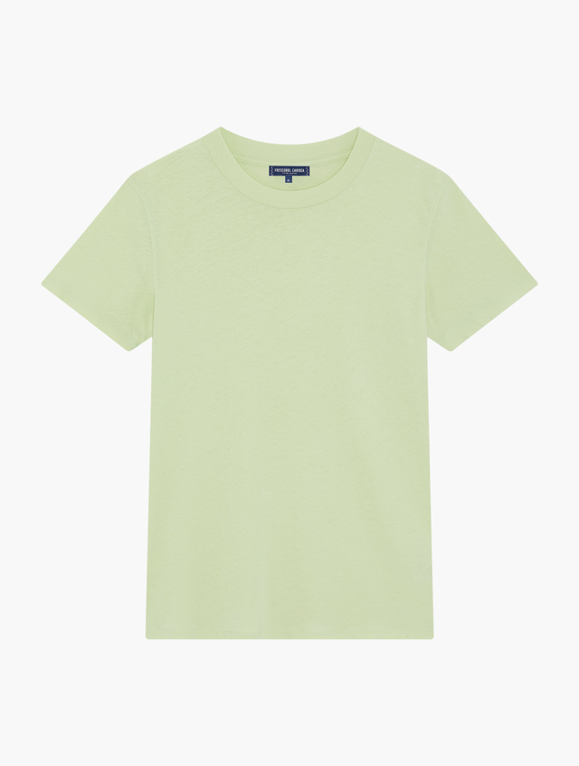 LUCIO LINEN-COTTON T-SHIRT