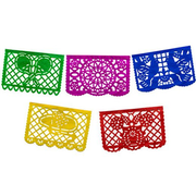 Mini Papel Picado Banner - Multicolor