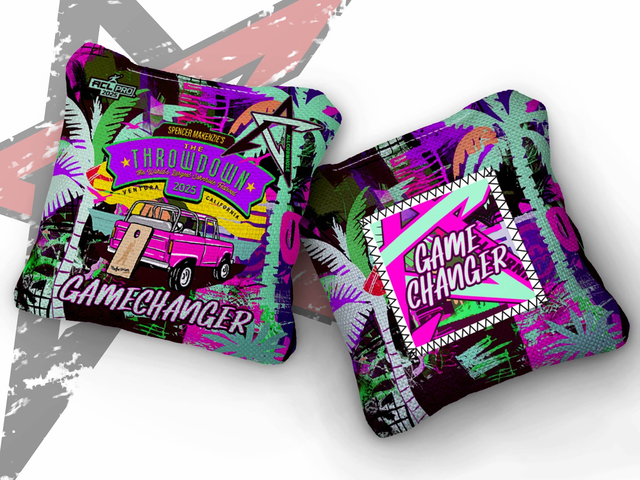 2025 AllCornhole "Spencer Makenzie's Throw Down” - ACL Pro Stamped Cornhole Bags - SET OF 4 BAGS