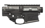 AR15 Threaded Assembled Receiver Set - Anodized Black