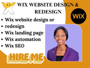 You will get wix automation redesign responsive  wix mobile design wix studio wix seo