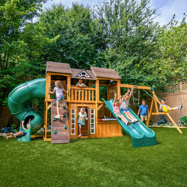 Adventure Bend Swing Set
