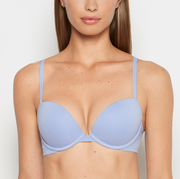 Cotton Push Up Bra in Periwinkle Dream