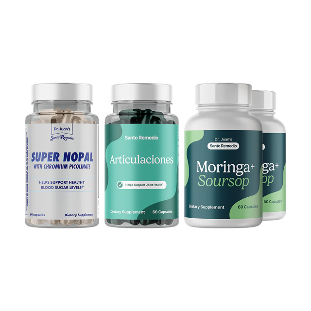 Super Nopal + Articulaciones + Moringa