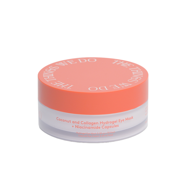 Coconut and Collagen Eye Mask and Capsules