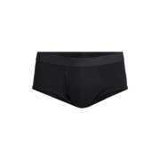 Stretch Cotton Brief w/ Fly | White