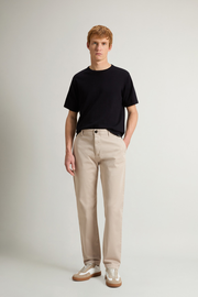 Garment-Dyed Stretch Cotton Twill Chinos - Men - Gray