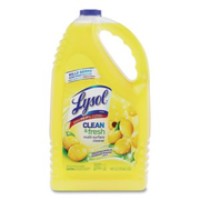 Lysol® Clean & Fresh Multi-Surface Cleaner, Lemon, 144-oz. Bottle (RAC77617EA)