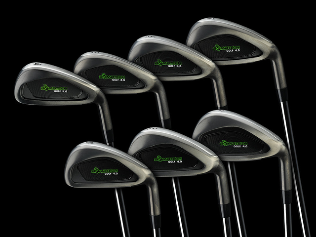 NEW and Upgraded! BombTech Golf 4.0 Black Iron Set