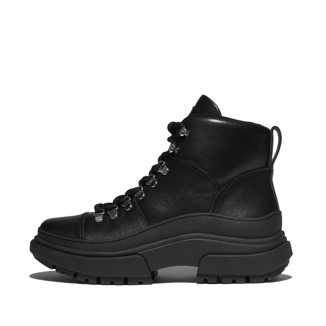 Women's Wylder Leather-Rubber Ankle Boots | FitFlop US