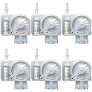 Round DTF Dampers for DTF Printers using i3200, i1600, XP600, DX5 (Set of 6)