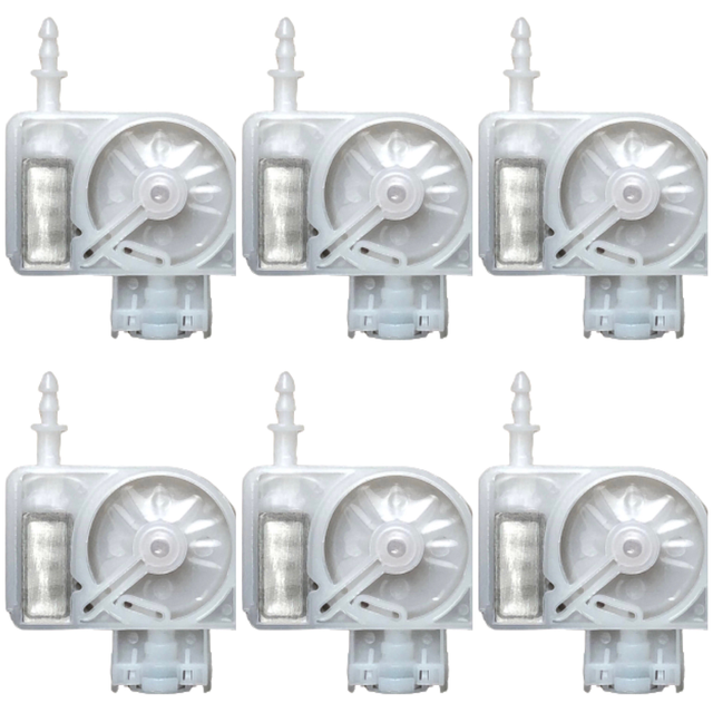 Round DTF Dampers for DTF Printers using i3200, i1600, XP600, DX5 (Set of 6)