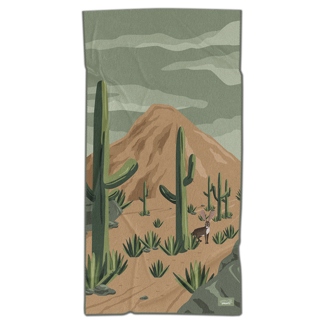 Desert Hoppin' Car Seat Cover Towel
