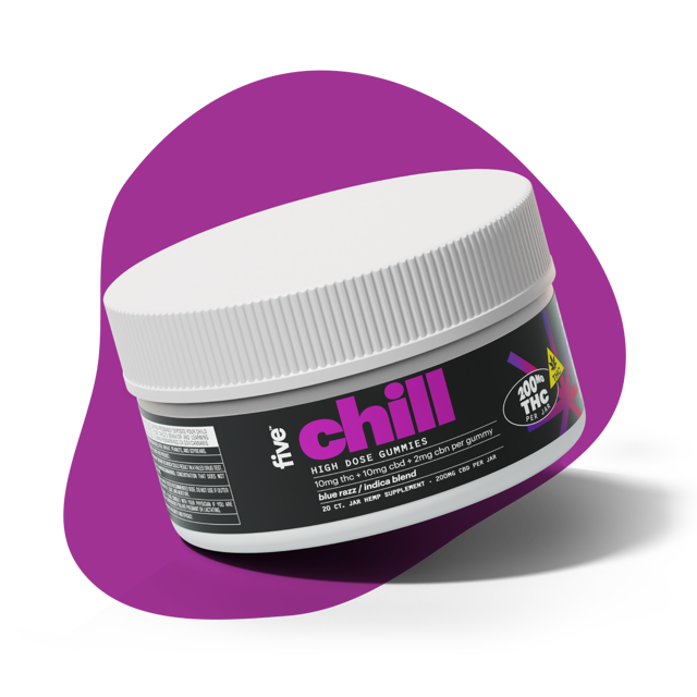 indica chill delta-9 thc mood gummies