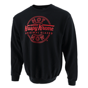 Krispy Kreme Adult Hot Now Crewneck Sweatshirt