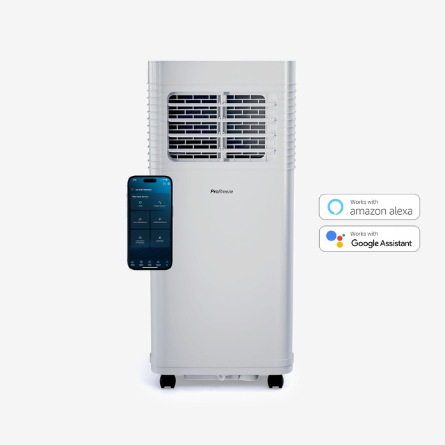 Refurbished - 5000 BTU 3-in-1 Portable Air Conditioner with Dehumidification Function - Smart Wifi App