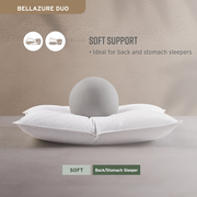 Hotel Bellazure Duo Down Soft Feather Pillow