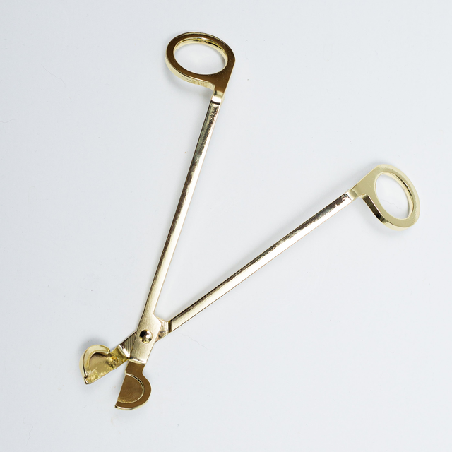 Gold Wooden Wick Trimmer