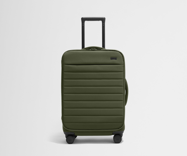 The Softside Bigger Carry-On in Olive Green