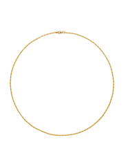 LINNEA, LAB DIAMOND GOLD CHAIN NECKLACE