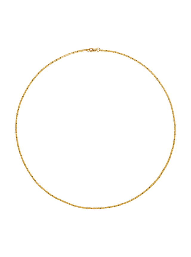 LINNEA, LAB DIAMOND GOLD CHAIN NECKLACE