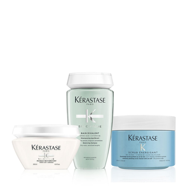 Spécifique Oily Scalp Home Treatment Hair Care Set