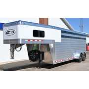 2026 4 Star 4 Horse Stock Combo Horse Trailer
