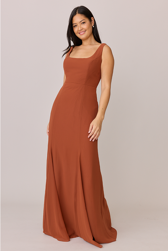 Nicole Chiffon Dress | Made To Order