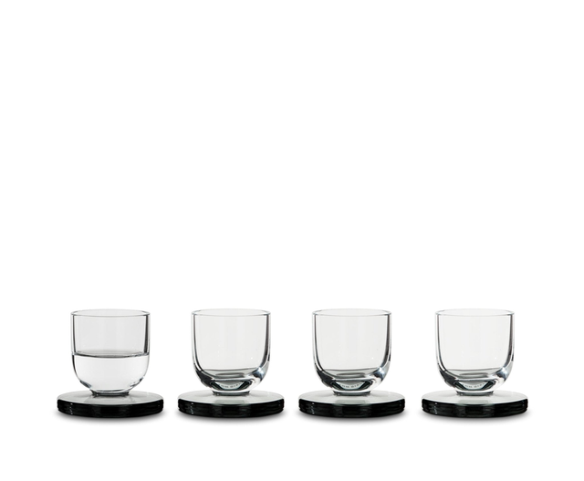 Open Box - Puck Shot Glass - Set of 4