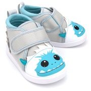 Yeti Squeaky Toddler Shoes V2 | White/Gray