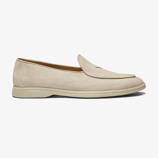 Men's Bone Suede Viaggio Loafer