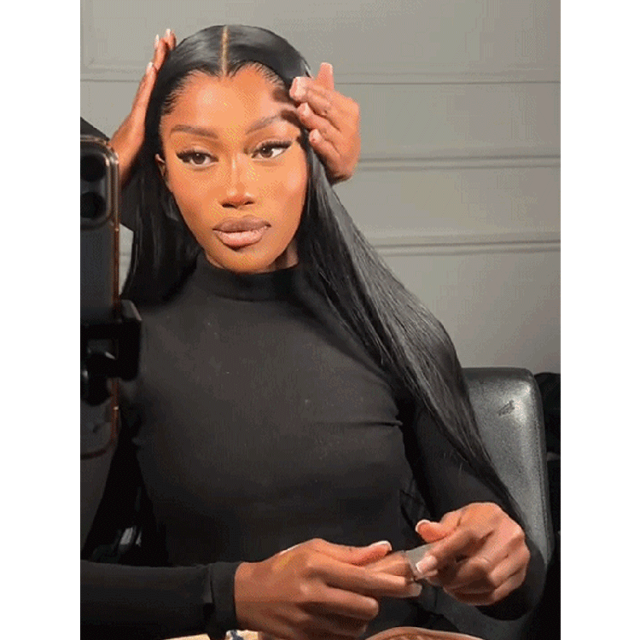 Widow's Peak M Hairline 13x6 HD Lace Front Wig No Baby Hair