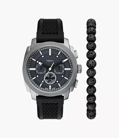 Neutra Chronograph Black Stainless Steel Watch