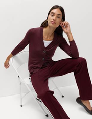 Pure Merino V-Neck Button Front Cardigan