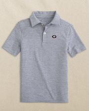 Georgia Bulldogs Oval G Boys Driver Spacedye Polo Shirt