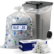 95-96 Gallon Trash Bags - 1.5 Mil - 50/Case